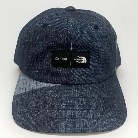 SOLD~The North Face Unstructured Unisex Cap Blue Adjustable Lightweight - Picture 2 of 8